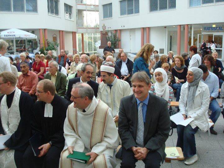 2010 - Stadt Unna'da Barış Duası - Friedensgebet im Rathaus der Stadt Unna