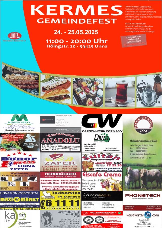 Kermes - Gemeindefest 2025 - Unna-Cami.de