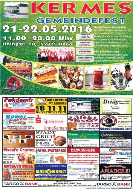 DITIB Unna - Gemeindefest - Kermes - 2016