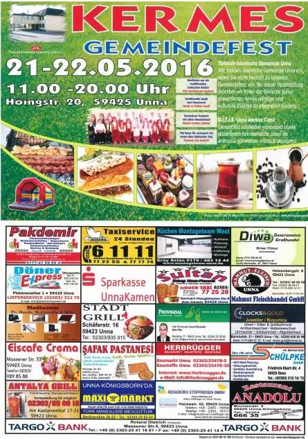 DITIB Unna - Gemeindefest - Kermes - 2016