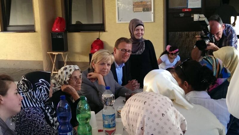 Oliver Kaczmarek - Besuch in unserer Gemeinde