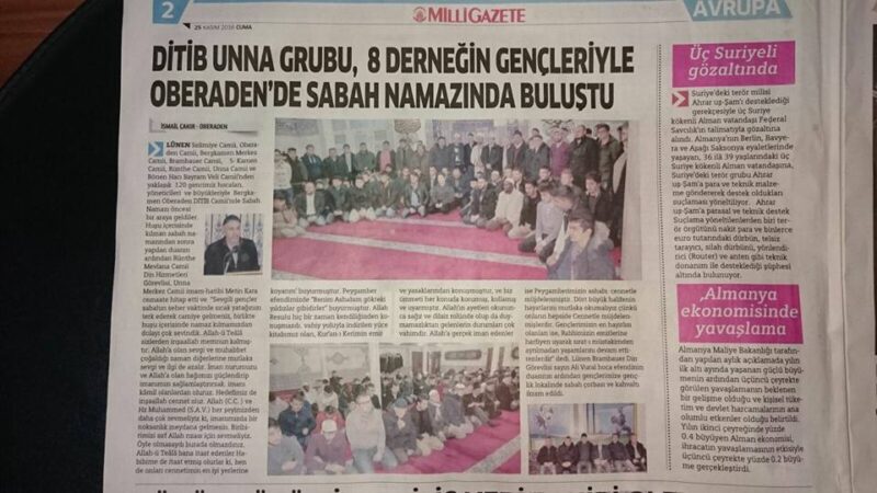 2017 Unna Merkez Camii Gençlerle daha güzel
