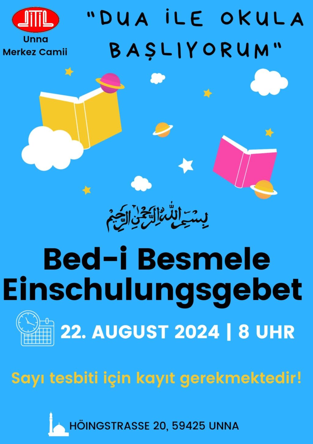 Bed-i Besmele 2024 - Einschulungsgebet 2024