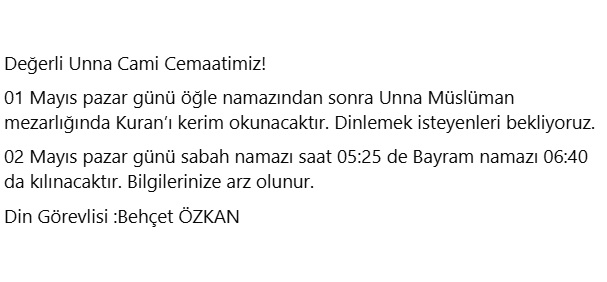 Kabir Ziyareti - Arefe - 2022