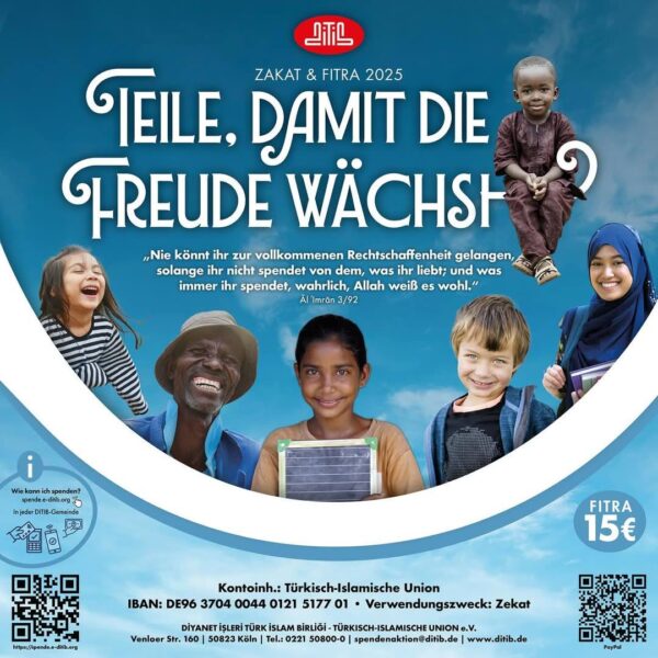 Der Monat der Güte Ramadan: Teile, damit die Freude wächst