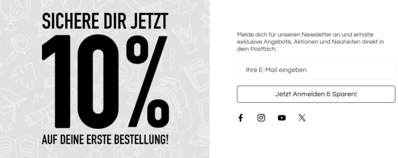 ZSU-Shop.de - 10% Gutschein - Erste Bestellung - Newsletter