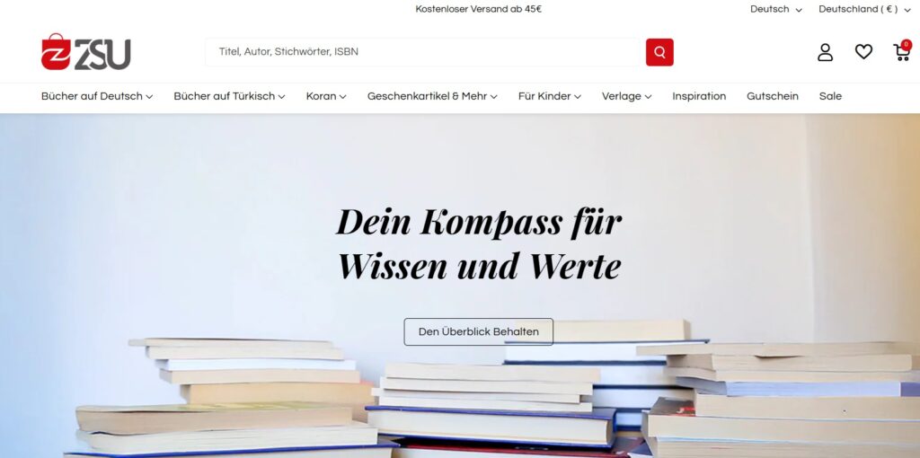 ZSU-Shop.de - ZSU-Shop - Bücher, die Wissen und Werte verbinden