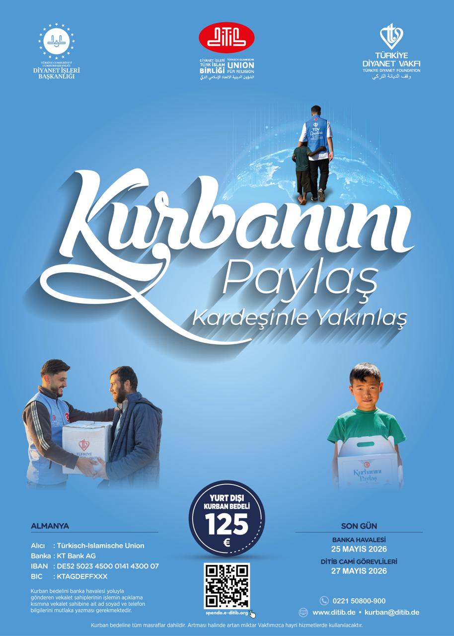 Kurban 2026 - Kurbanını Paylaş Kardeşinle Yakınlaş 