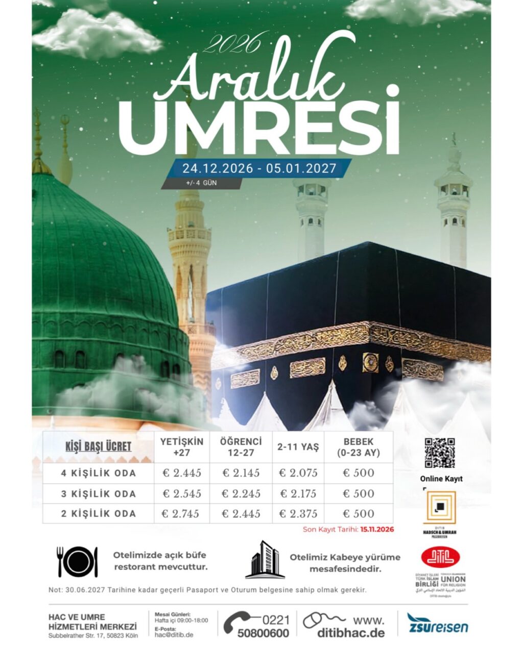 Aralık Umresi 2026