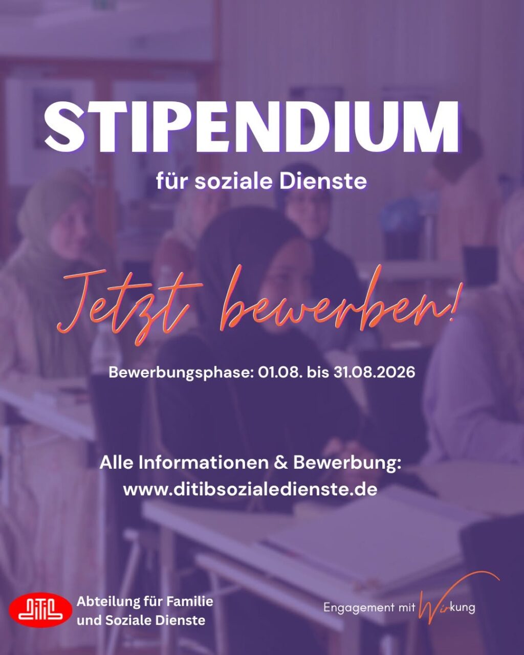 DITIB Stipendium für Studierende & Auszubildende im sozialen Bereich!
