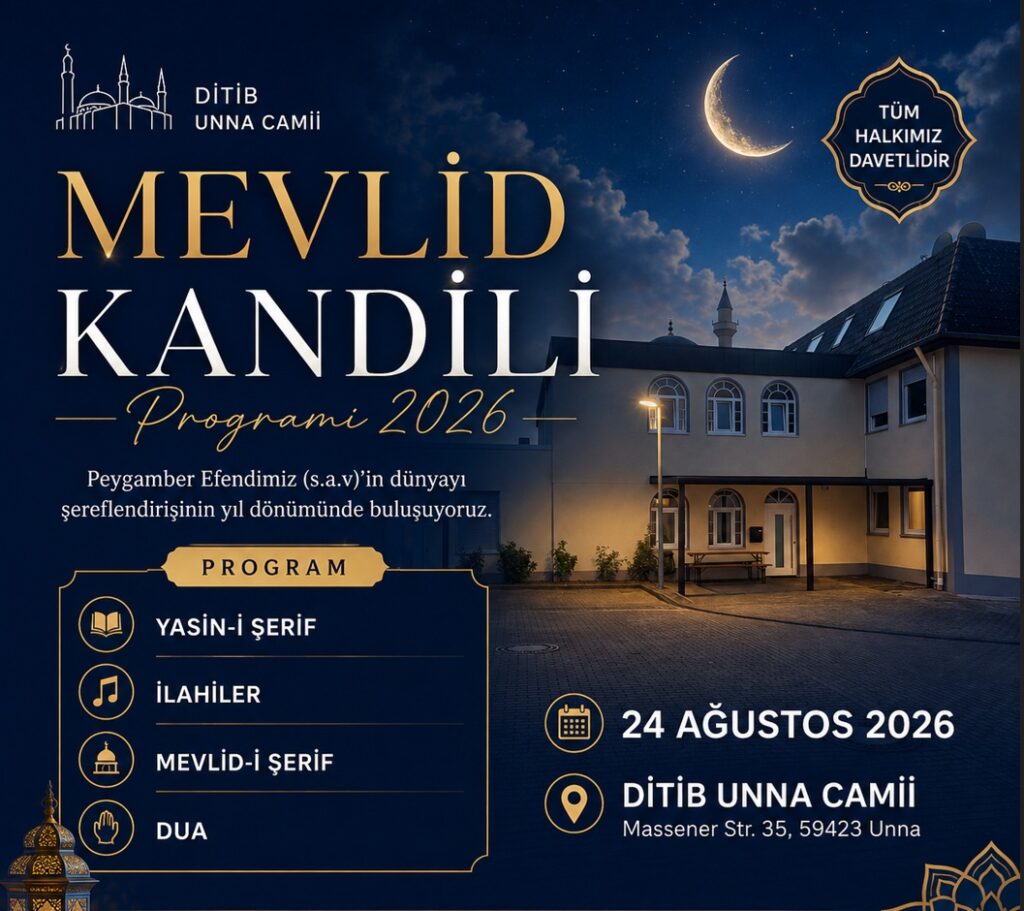 Mevlid Kandili 2026 - Unna